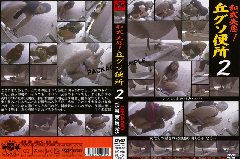 [DGOB-02] 和式失態丘グソ便所  2 トイレ Voyeur 未来フューチャー Scat | jp312