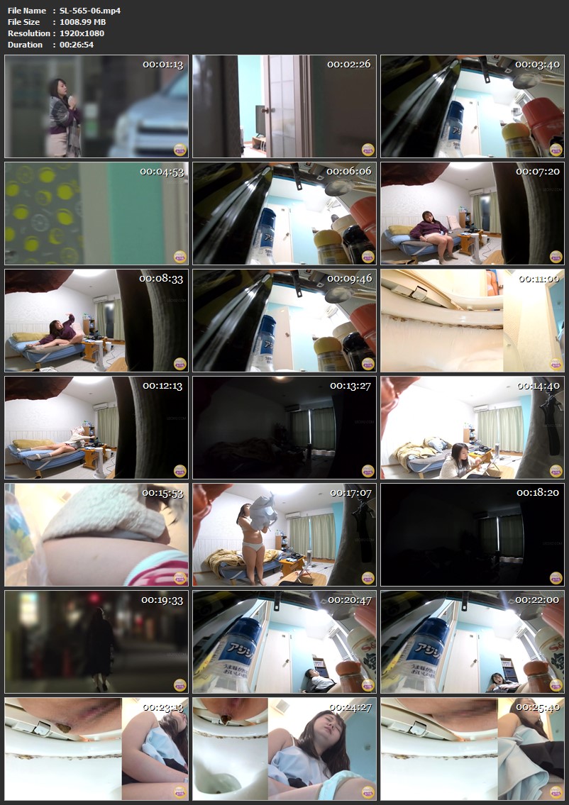 [SL-565] 美女尾行⇔侵入大便 シャリラ Spy Cam 2023/02/10 Japanese scat