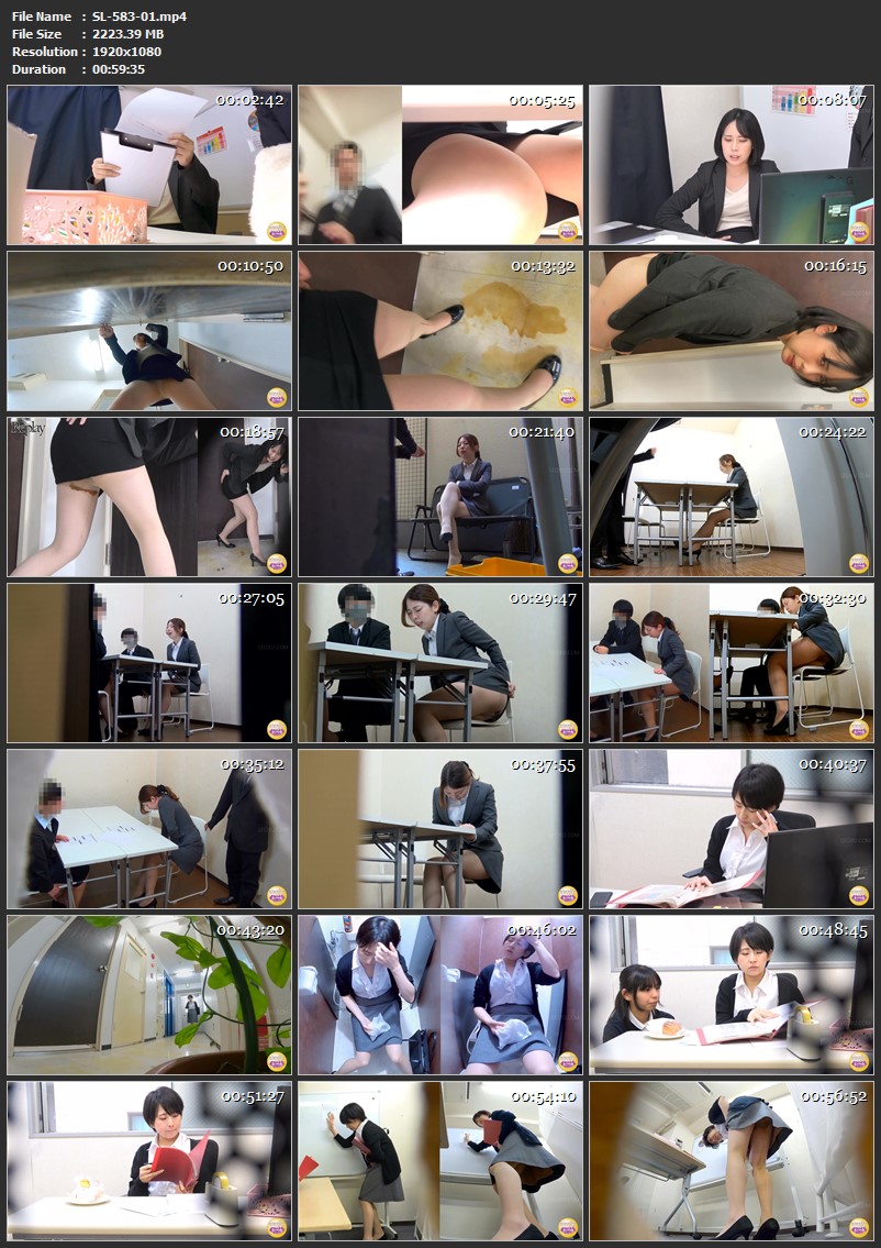 [SL-583] パワハラ女上司 復讐下痢便爆裂漏らし記録譚 2023/06/09 Spy Cam シャリラ Japanese scat