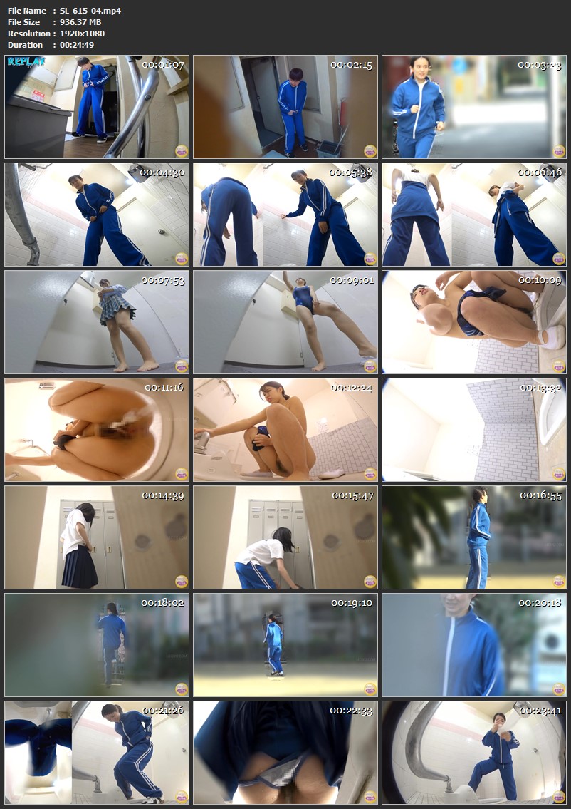 [SL-615] 運動部隠撮ダッシュおもらし 2024/03/08 シャリラ Peeing Voyeur